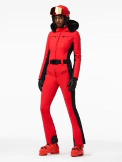 Ski Pakken-Goldbergh PARRY LONG FAUX BORDER Ski Suit flame