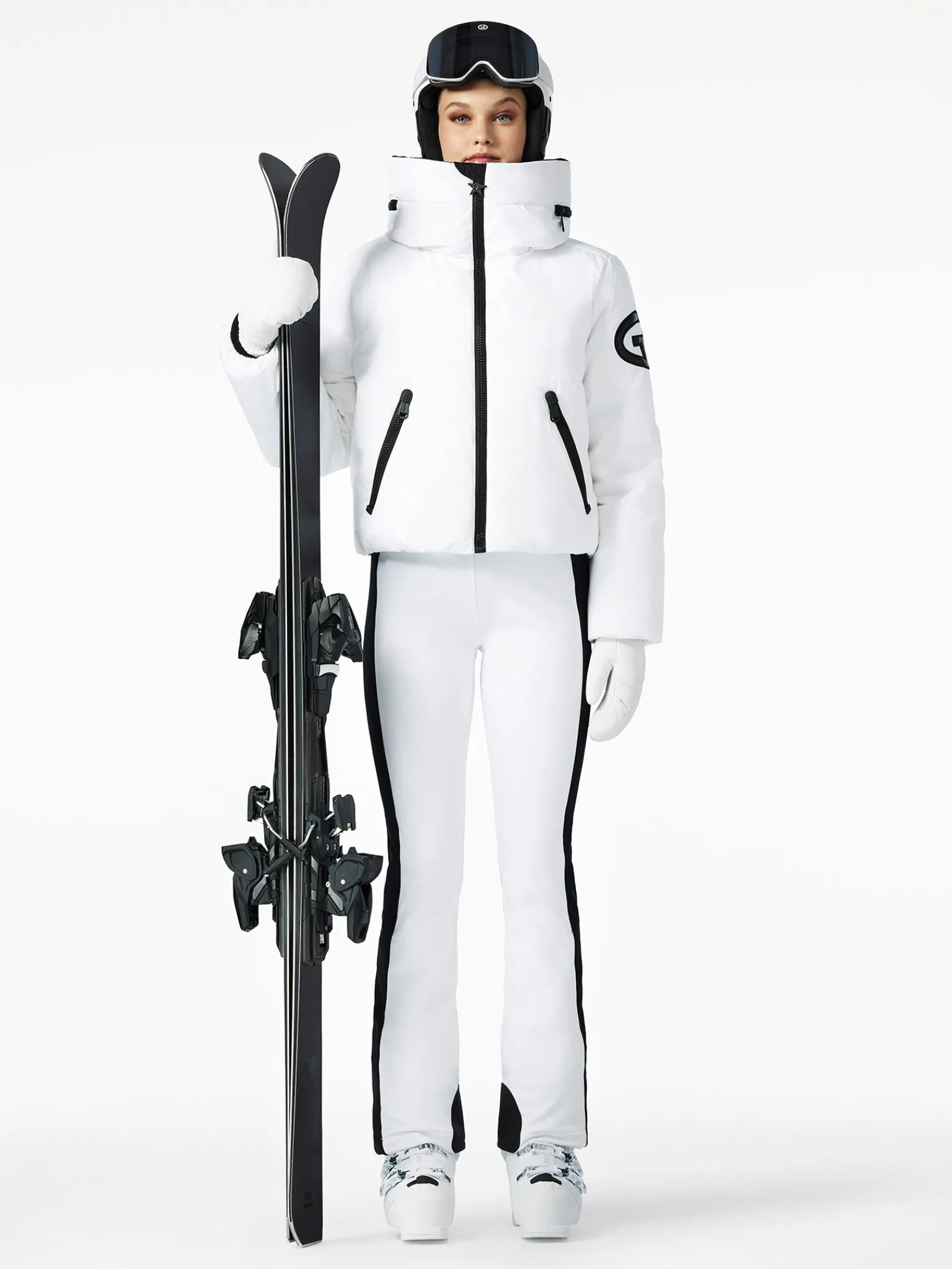 Ski Jassen-Goldbergh PORTER Ski Jacket white