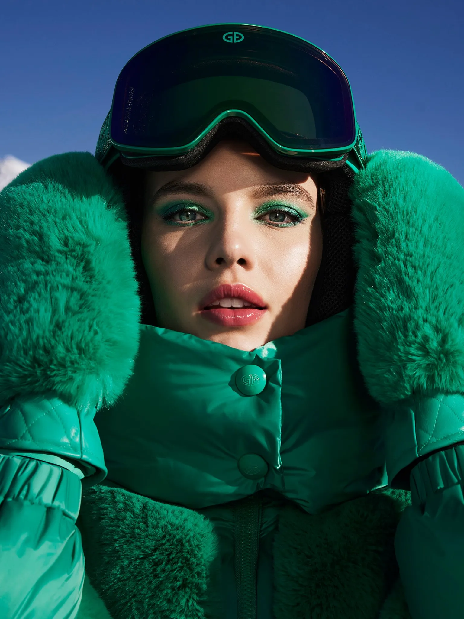 Accessories|Helmen & Brillen-Goldbergh PROTÉGÉ Goggle ice green