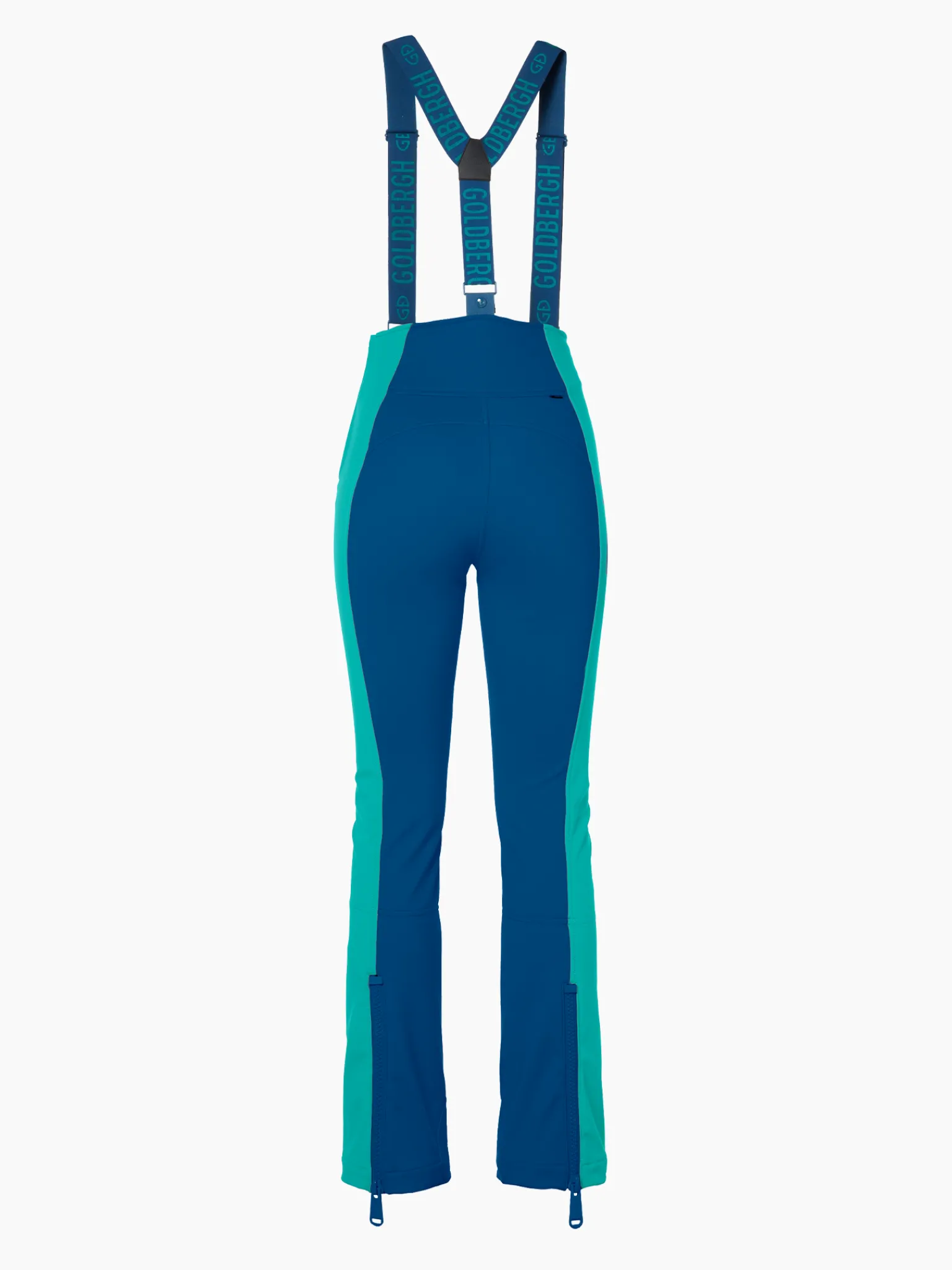 Ski Broeken-Goldbergh RETRO Ski Pants deep teal