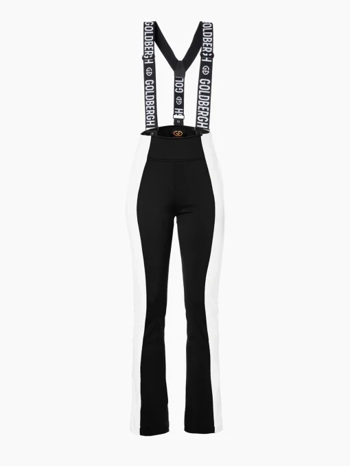 Ski Broeken-Goldbergh RETRO Ski Pants black/white