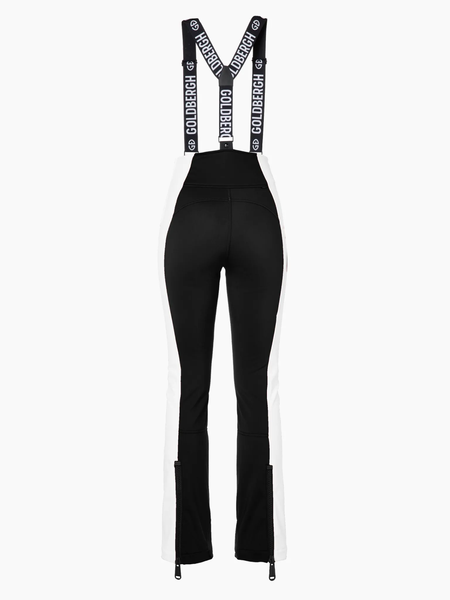 Ski Broeken-Goldbergh RETRO Ski Pants black/white