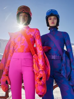 Ski Jassen-Goldbergh ROSALIE Ski Jacket romantic rose blue