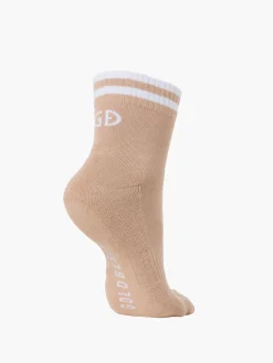 Footwear-Goldbergh SELES Sock white sand