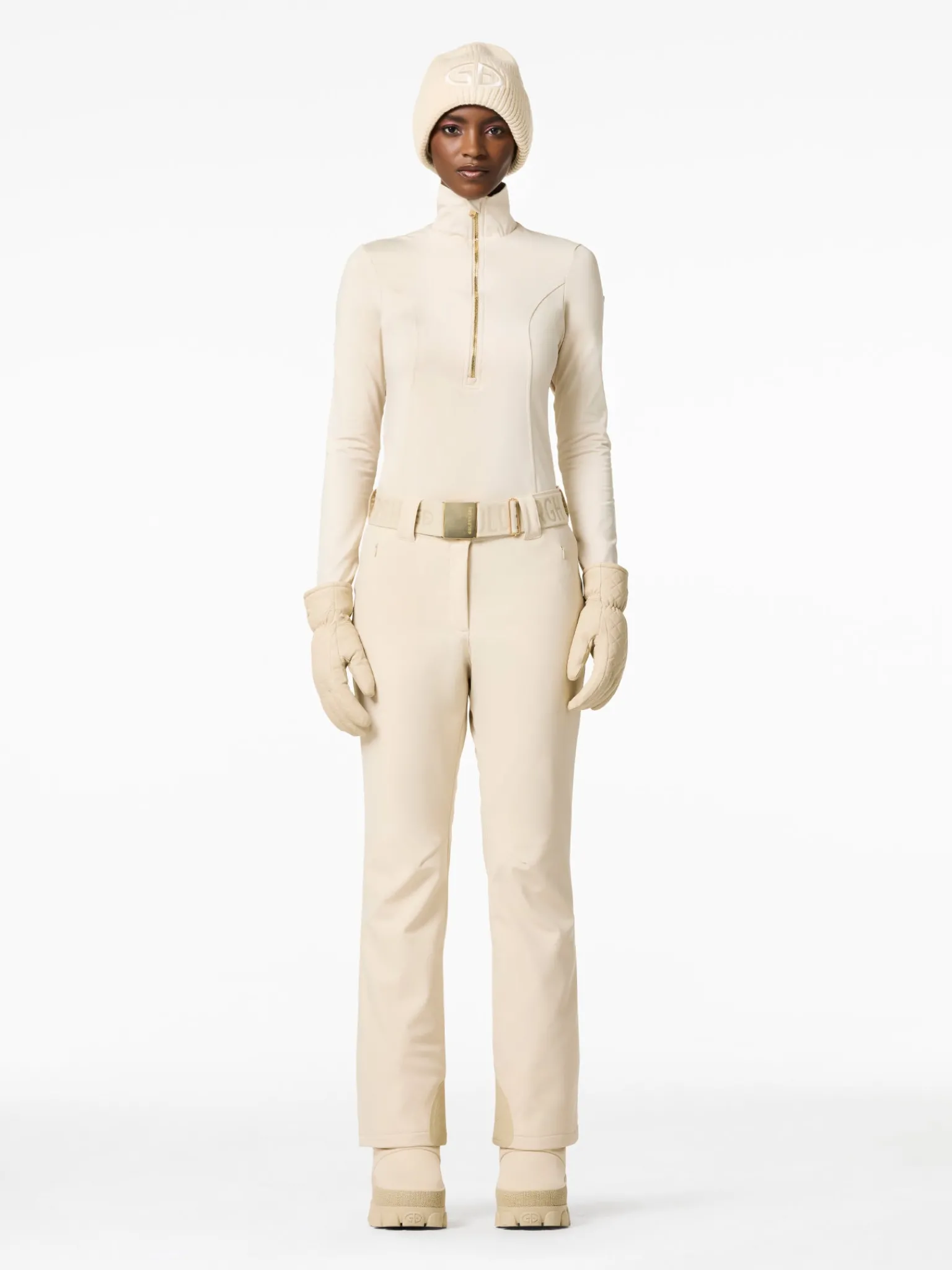 Longsleeves & T-Shirts|Pully'S-Goldbergh SERENA Ski Pully champagne