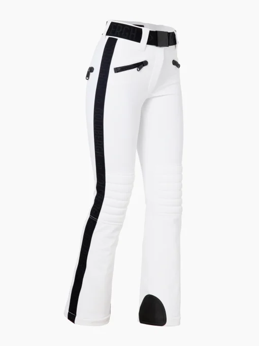 Ski Broeken-Goldbergh SLALOM LONG Ski Pants white