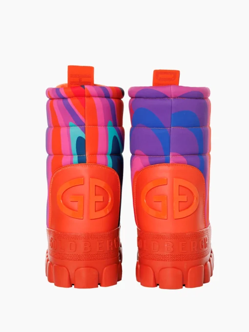 Schoenen-Goldbergh Snowy Snowboot Mid Absinthe Rainbow