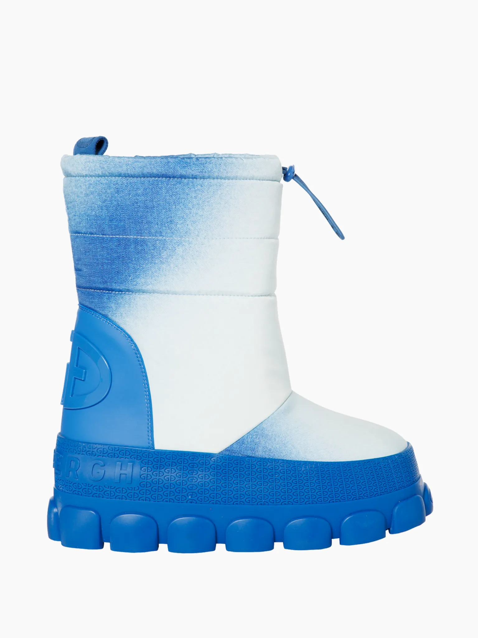Schoenen-Goldbergh Snowy Snowboot Mid Denim print