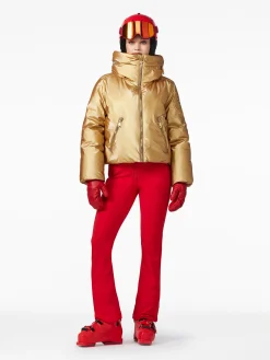 Ski Jassen-Goldbergh SOLEIL Ski Jacket gold