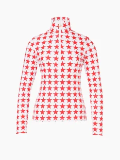 Longsleeves & T-Shirts-Goldbergh SPORTIF Ski Pully flame