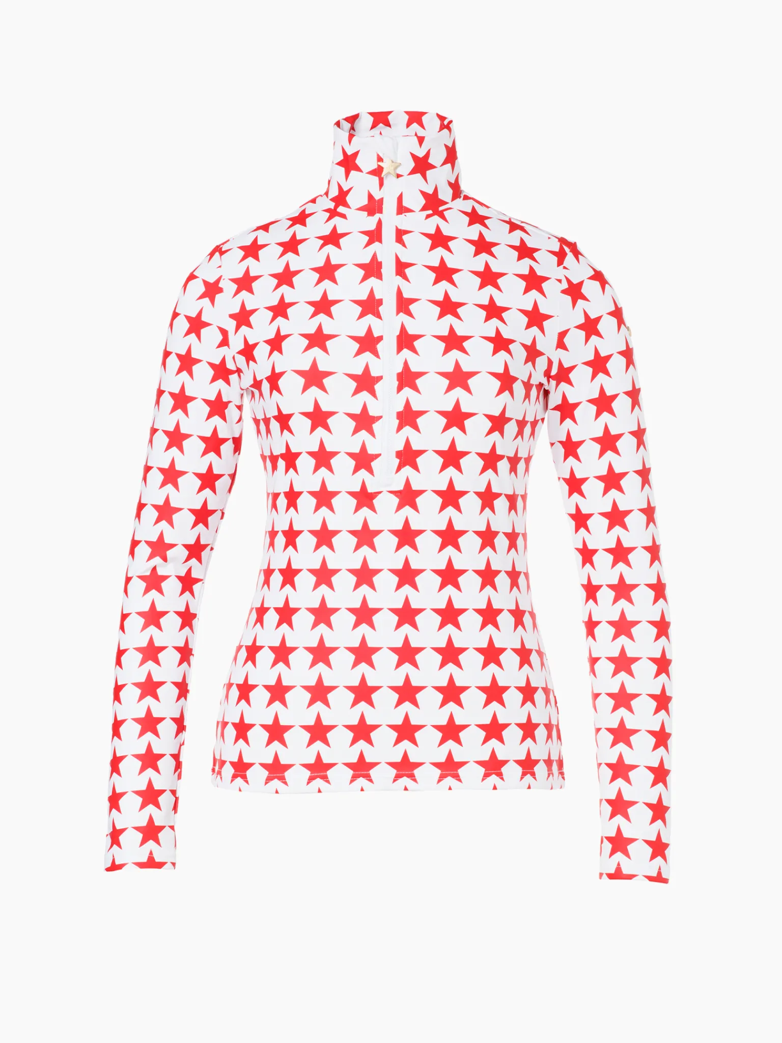 Longsleeves & T-Shirts-Goldbergh SPORTIF Ski Pully flame