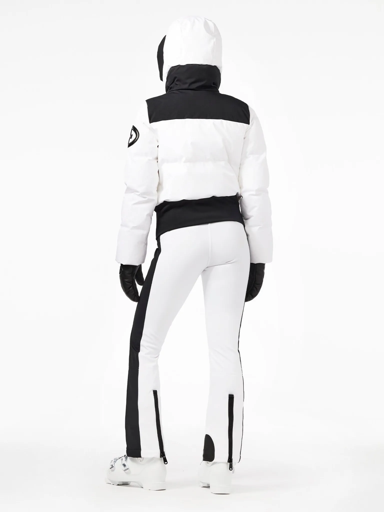 Ski Jassen|Jackets-Goldbergh VILLAGE Ski Jacket white