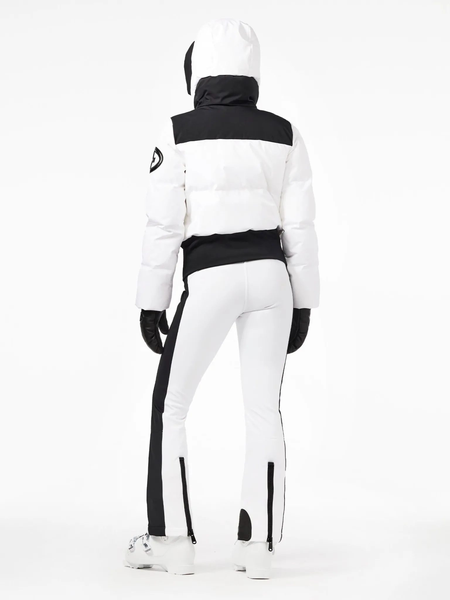 Ski Jassen|Jackets-Goldbergh VILLAGE Ski Jacket white