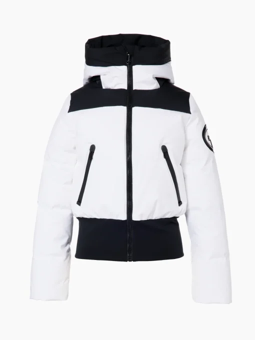 Ski Jassen|Jackets-Goldbergh VILLAGE Ski Jacket white