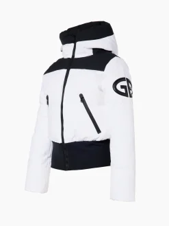 Ski Jassen|Jackets-Goldbergh VILLAGE Ski Jacket white