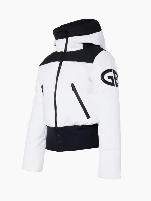 Ski Jassen|Jackets-Goldbergh VILLAGE Ski Jacket white
