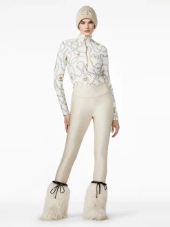 Longsleeves & T-Shirts-Goldbergh VIVIENNE Ski Pully cream