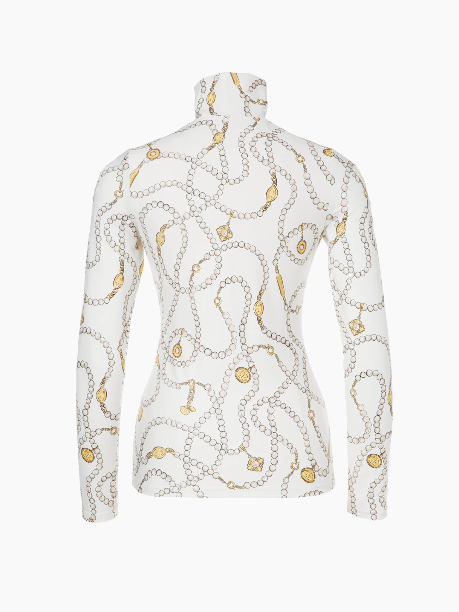 Longsleeves & T-Shirts-Goldbergh VIVIENNE Ski Pully cream