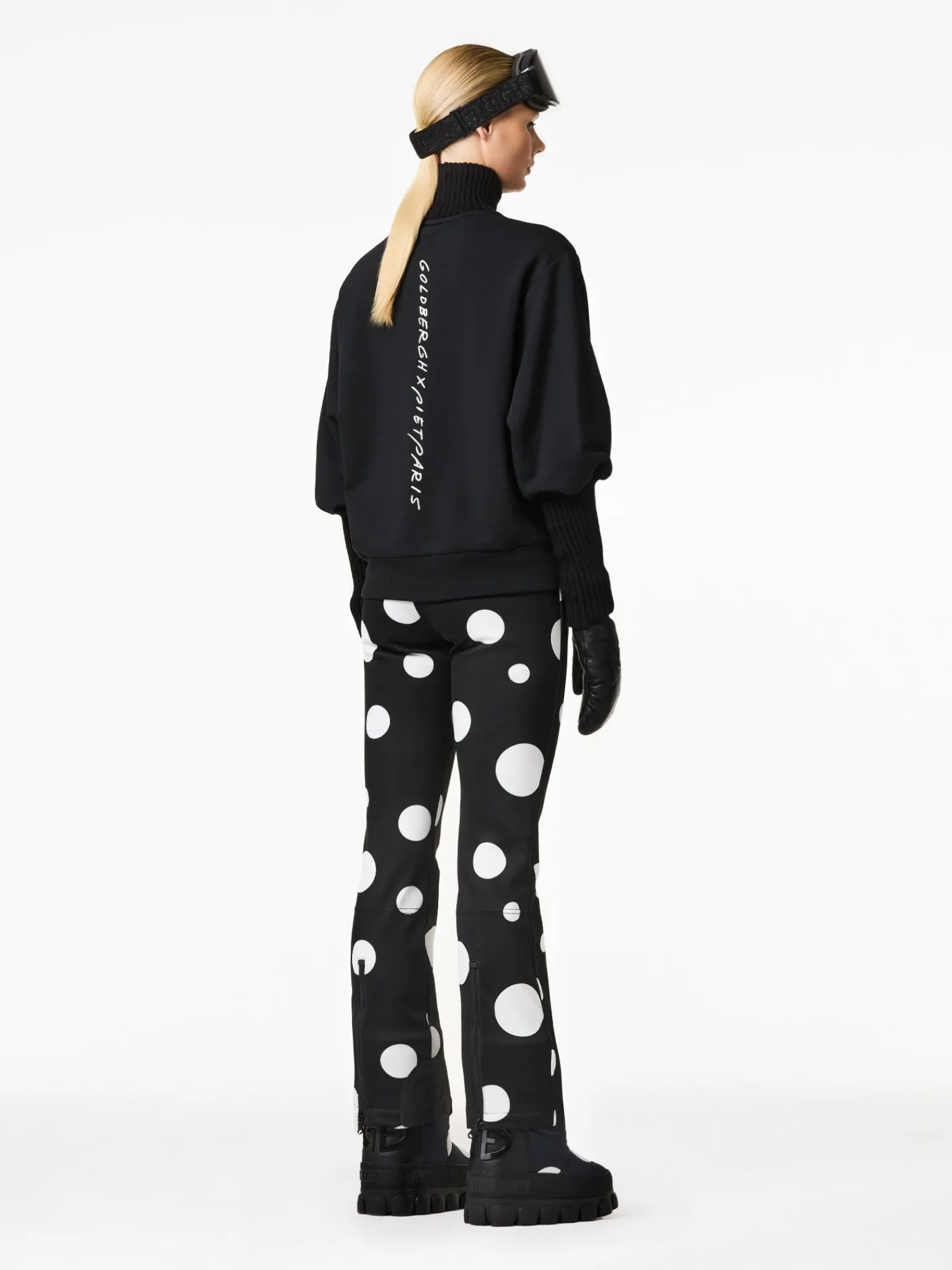 Chalet Wear|Sweaters & Hoodies-Goldbergh VOYAGE Turtle Neck Sweater black