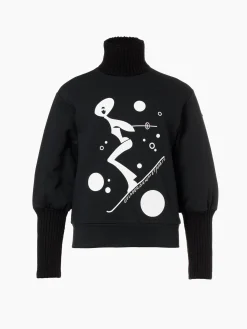 Chalet Wear|Sweaters & Hoodies-Goldbergh VOYAGE Turtle Neck Sweater black