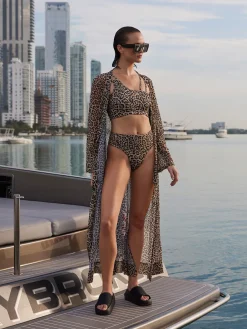 Swimwear-Goldbergh WATERFRONT Dress jaguar